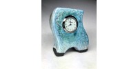 Horloge en céramique CER418-11_Bleu enfumé